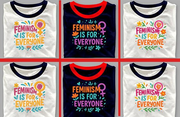Feminism is for Everyone SVG Bundle for Graphics and Crafts