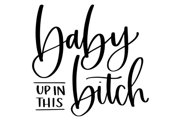 Funny Baby Car Decal – A Bold Graphic for Crafts and Creativity