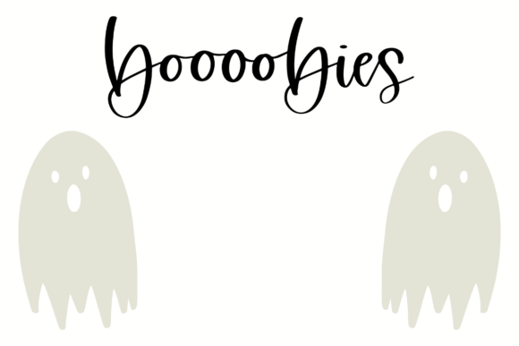 Funny Halloween Ghosts Graphics for Crafts