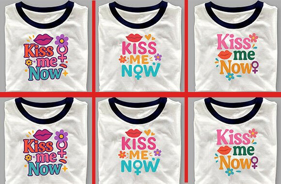 Kiss Me Now SVG Bundle for Crafts and Graphics