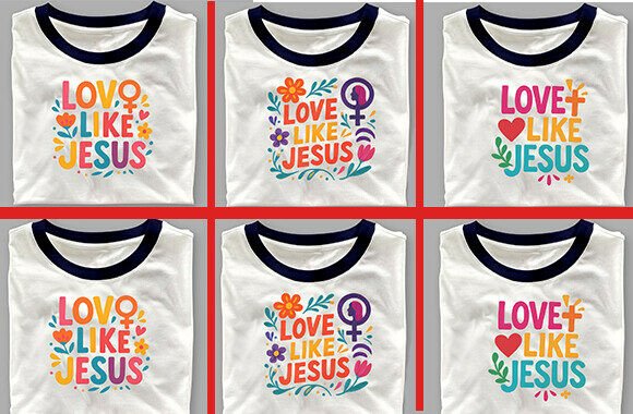 Love Like Jesus SVG Bundle for Crafts and Graphics